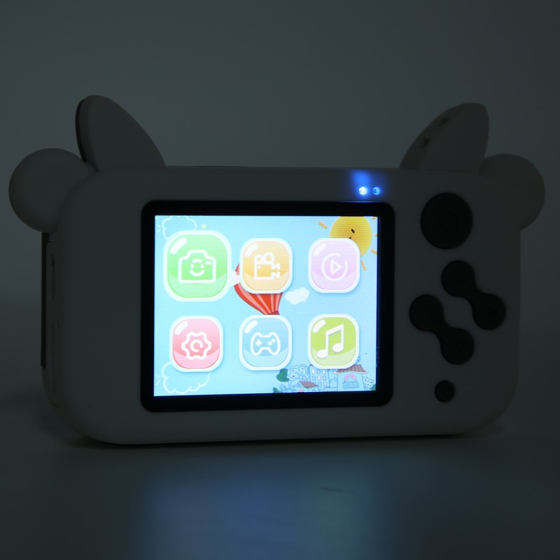 Cow Type Children's Camera Mini Cartoon Digital Camera Toy Gifts