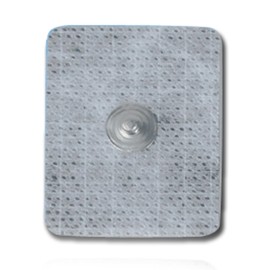 Latexfreie, vorgelierte Elektroden zum Einmalgebrauch, die wegen der Flexibilität des Trägermaterials einfach anzuwenden sind, 45x35 mm, 28387