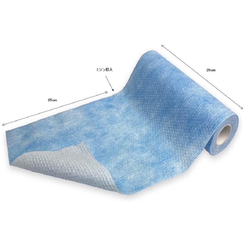 MISM Japan Duster, Roll Type, Washable Paper Duster, 9.8 x