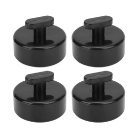 4pcs Jack Lift Pad Lifting Pucks Rubber Black Auto Accessory Fit for Corvette C5 C6