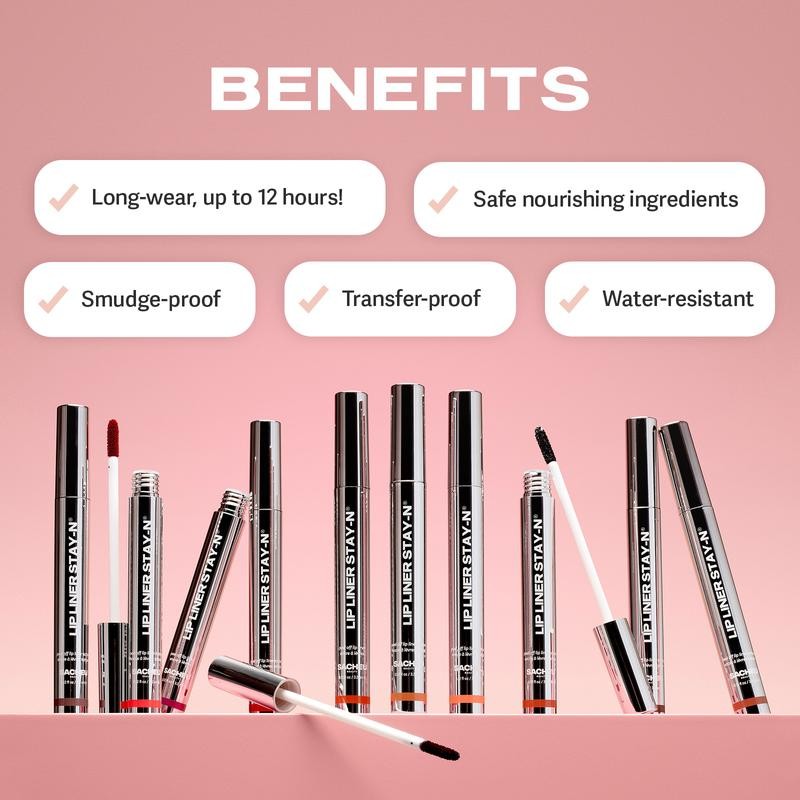 Get Glowing Bundle - Lip Liner STAY-N + Cheek STAY-N
