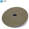 Z-LION 5"4Pcs Electroplated Diamond Polishing Pads Sanding Disc Grinding Wet