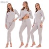 Keanu Ladies Ribbed Lounge Set - Casual Top with Leggings,