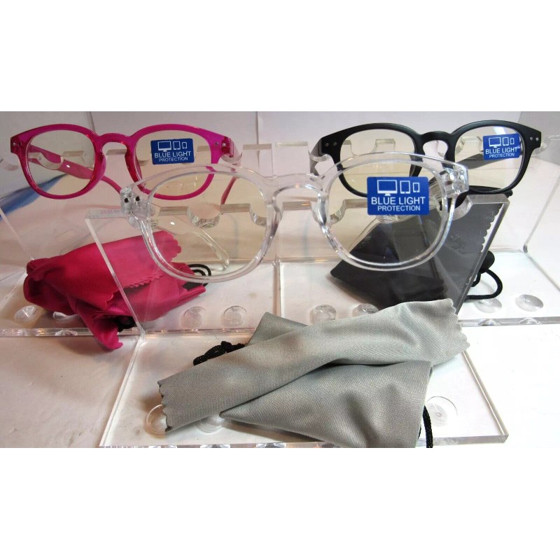 Blue Light BLACK Kids Blue Light Blocking Glasses School Computer