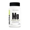 NutraBio Reacted Magnesium Supplement - 120 Caps - 200mg per