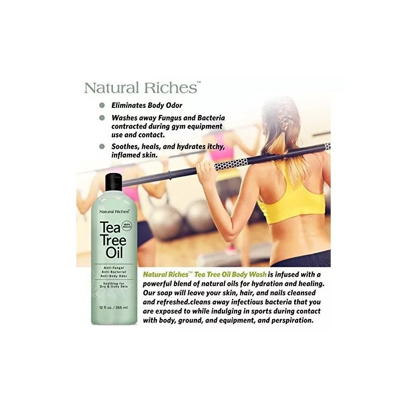 - Antifúngico Aceite De Árbol De Té De Menta Y