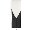 Master Massage Half Round Half Moon Support Bolster, 15 cm,