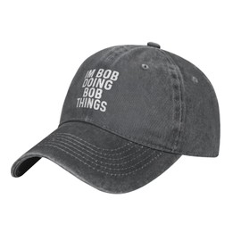 Im Bob Doing Bob Things Hat Men Dad Hats Graphic Cap