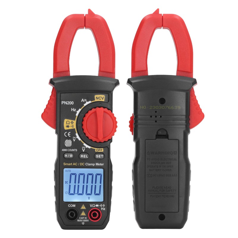 Digital Clamp Meter Multifunctional AC DC Ammeter NCV Smart Multimeter