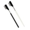 QIYUDA 2 Pack Metal Eyelash Comb Separator, Short Handle Eye