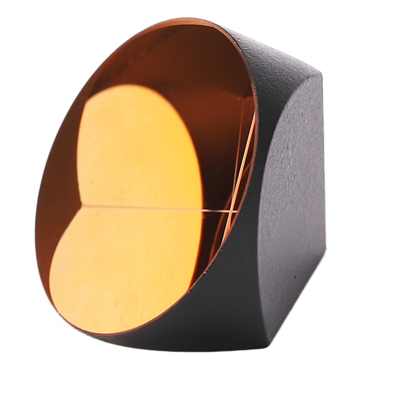 Corner Prism Cube Copper Coated Plated Trihedral Retroreflector Optical Glass