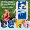 VIDOSCLA Toddlers Backpack Kids Airplane Nursery Schoolbag Preschool Bag