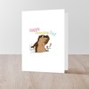 CafePress Happy Groundhog Day Greeting Cards Greeting Card (20-pack), Note