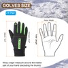 PATIKIL Winter Ski Snow Gloves, 1 Pair Waterproof Winter Warming