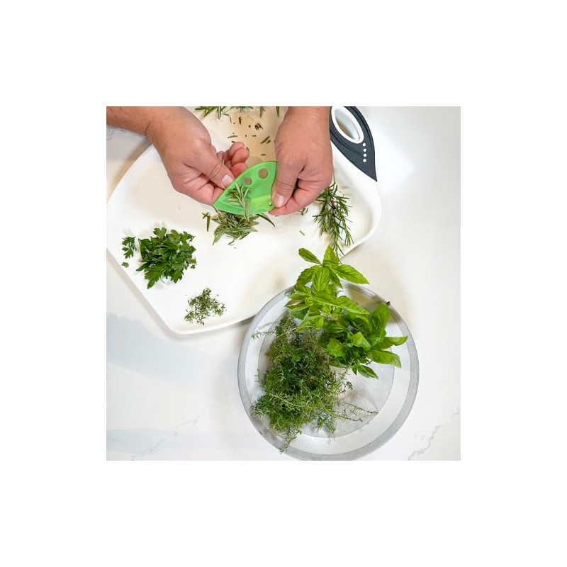 R&M Herb Stripper Plastic 4.75" Green