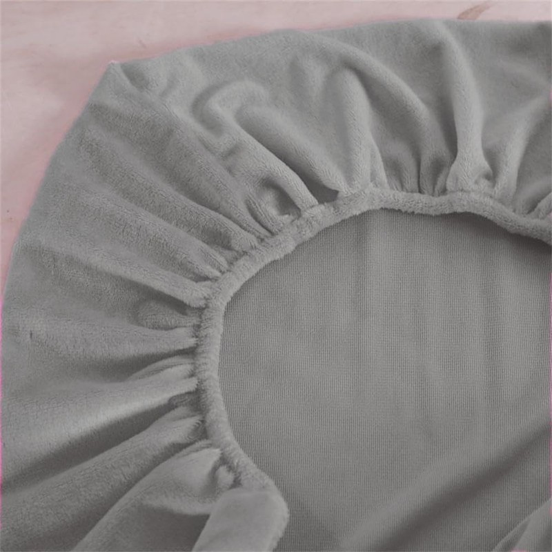 Thick Velvet Washable Massage Bed Cover with Face Hole,Elastic Cord