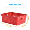 Bins & Things Plastic Storage Bin - Basket Organizer Bins