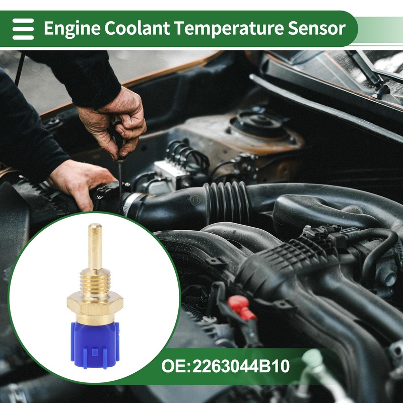 Motoforti Engine Coolant Temperature Sensor No.2263044B10 Water Temperature Sensor for