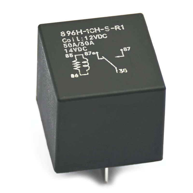 GROBARPART Fit for Song Chuan 896H-1CH-S-R1 Relay, 12VDC 50A Automotive