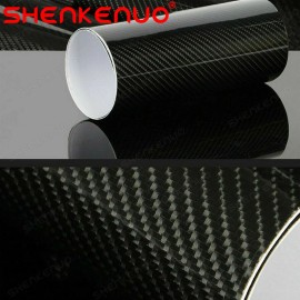 Unbranded Rollo De Vinilo Fibra Carbono Para Exterior Calificado Automotor Coches Vinil