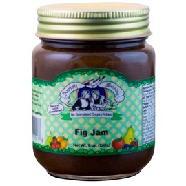 Amish Wedding No Sugar Added Fig Jam 9oz (Pack of 2)