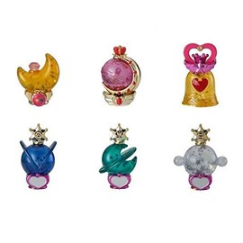 Gashapon Sailor Moon Prism Power Dome 2 Water Globe Collection Set