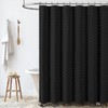 Dynamene Stall Fabric Shower Curtain, 42 Inch Wide Boho Farmhouse