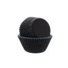 Culpitt Select Black Baking Cases, Greaseproof Paper Baking Cups, 50mm Cupcake Cases - Pack of 50