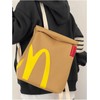 McDonald's Backpack Lightweight for Women Men Knapsack Funny Crossbody Shoulder