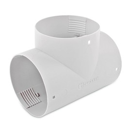 Truma T Piece for Warm Air Pipes Grey for 65 mm TS T-piece