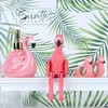 Flamingo Shelf Sitters with Dangling Legs for Home décor (Pink)