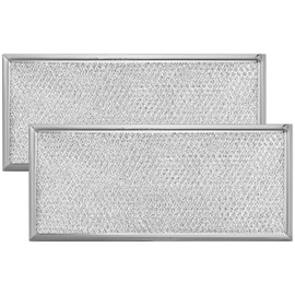 Fits for Whirlpool W10208631A Microwave Grease Filter - Approx 13" x 6" (2-Pack) by AMI PARTS