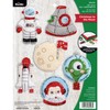 Bucilla Felt Ornaments Applique Kit Set of 6-Christmas to The