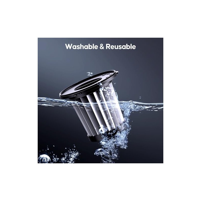 Powerffy N10 Replacement Filters, 5 Pack/Set