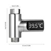 LED Display Celsius Home Water Shower Thermometer Flow Water Temperature