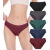 BAMBOO COOL Womens Underwear Bikini Underpants Hipster Ladies Panties Soft