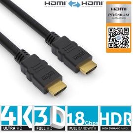Conecto CC50376 Premium Certified High Speed HDMI Cable with Ethernet