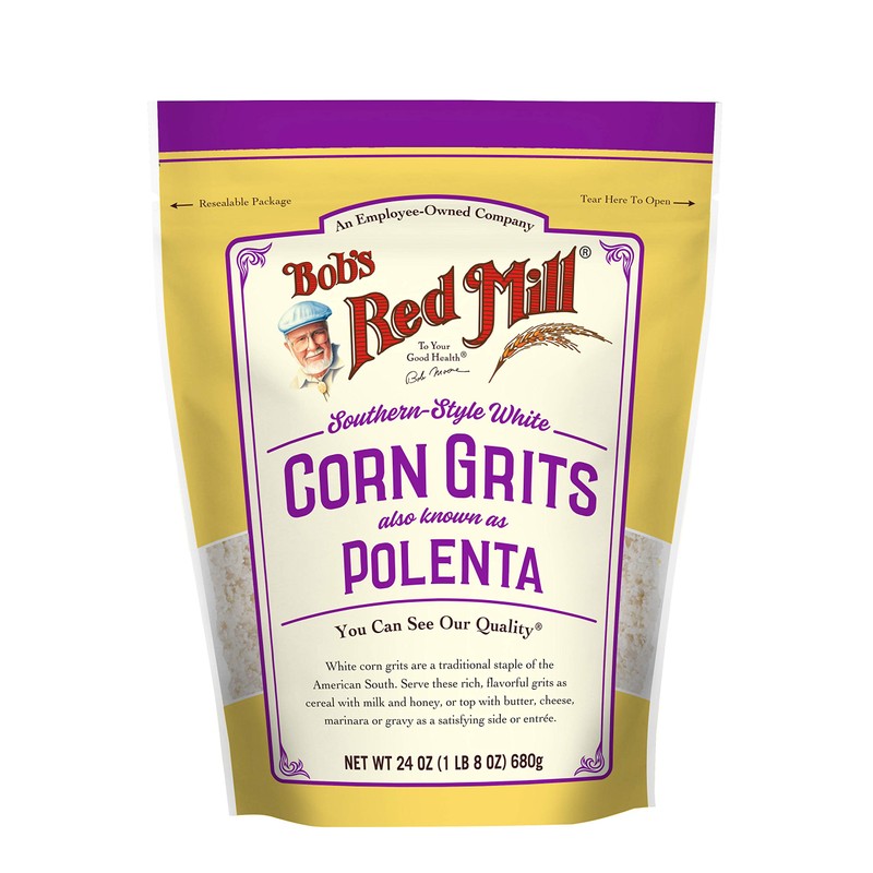 Bob's Red Mill White Corn Grits, 24oz (Pack of 4)