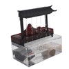 Tabletop Water Fountain USB LED Recurring Stream Plastic Indoor Fountain