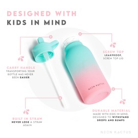 Neon Kactus Tritan Bottle 340 ml - Germany (Twist & Shout)