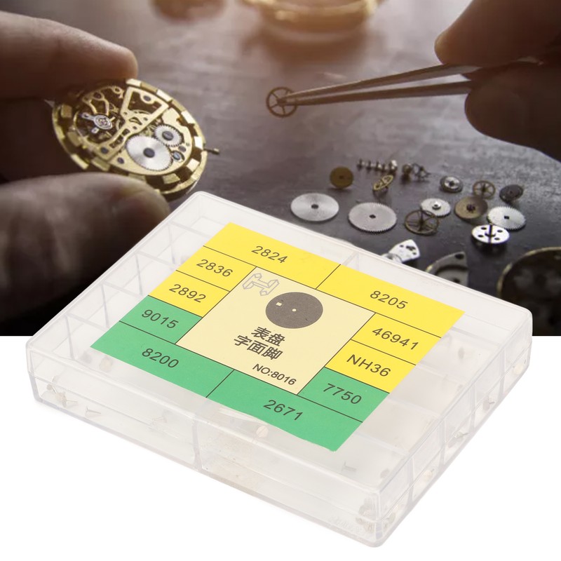 Watch Dial Feet Repair Tool Alloy Flat Head Professional Portable