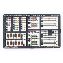 Eduard Photoetch 1:48 - Seatbelts USAF & USN WWII