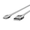 Belkin MIXIT DuraTek Micro-USB to USB Cable, 4 Feet (Silver)