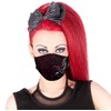 Spiral - Dragon Rose - Everyday mask, black