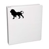 Bargain Max Decals Standing Lion Silhouette Decal Notebook Car Laptop