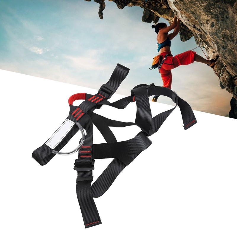 Climbing Belts Polyester Lightweight Adjustable High Load Bearing Capacity Mountaineering