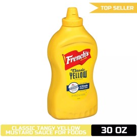French's Classic Yellow Mustard, 30 oz