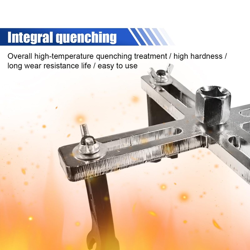 LAINLOY Fuel Pump Removal Tool, Universal Carbon Steel Fuel Tank