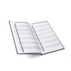 Agenda Appointment Book 3 Column Assistant Black Leopard
