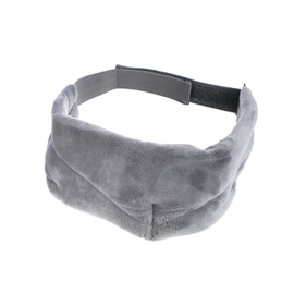 FOMIYES 1pc Breathable Sleep Eye Mask Ear Covers Lightproof Blindfold for Deep Sleep Comfortable Design for Home Travel and Camping -grey